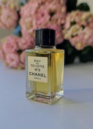 No 5 chanel, винтажная миниатюра, туалетная вода, 4 мл1 фото