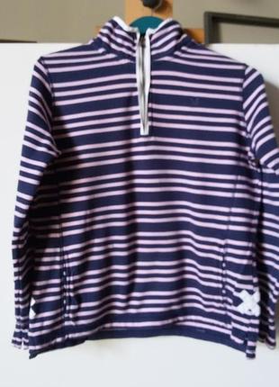 Світшот ychting  у смужку  crew clothing co, s-m ( 44-46)