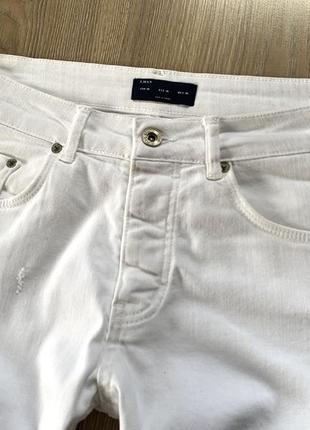 Мужские белые джинсы zara man4 фото