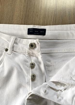 Мужские белые джинсы zara man5 фото