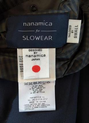 Утепленная двухсторонняя куртка nanamica x slowear9 фото