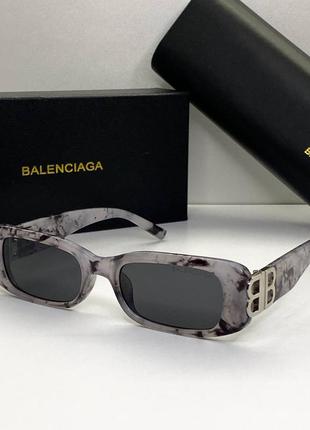 Женские стильные солнцезащитные очки balenciaga (20267) marble