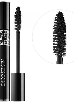 Тушь для ресниц dior diorshow mascara №090 - black (черный), тестер