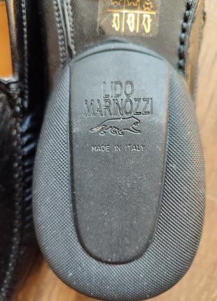 Мужские кожаные туфли lido marinozzi. 
made in italy. 42р.7 фото