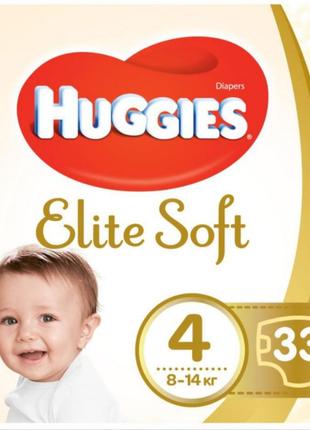 Haggies elit soft 4-33шт.