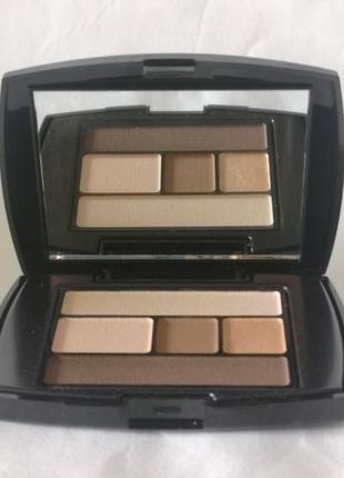 Палетка тіней для повік lancome color design eyeshadow palette відтінок french nude, 2 гр1 фото