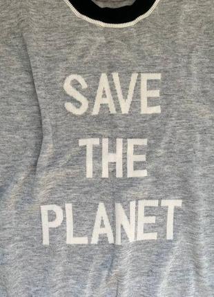 Джемпер зі слоганом "save the planet" asos5 фото