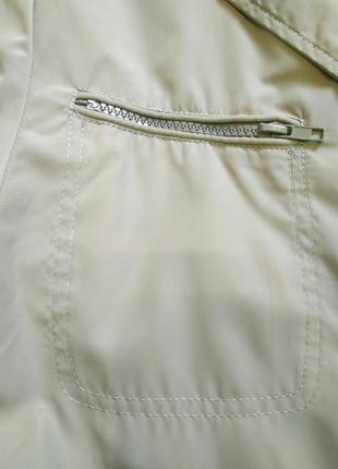 Куртка пиджак тренч с накладными карманами бренда myron ray, р.м4 фото