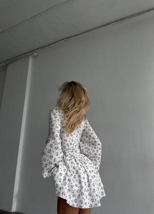 Комбінезон сукня з шортами муслін8 фото
