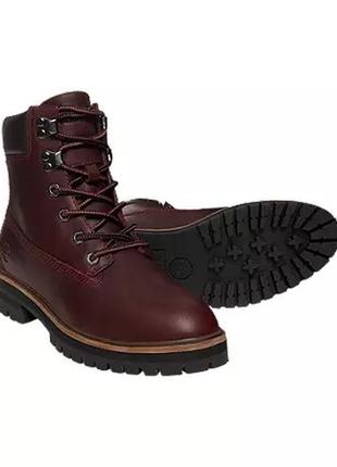 Оригінал черевики timberland london square 6 inch boot, 37 розмір, колір dark port2 фото