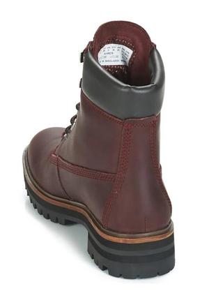 Оригінал черевики timberland london square 6 inch boot, 37 розмір, колір dark port3 фото