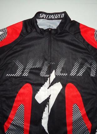 Велофутболка  specialized cycling jersey велоформа (xl)3 фото