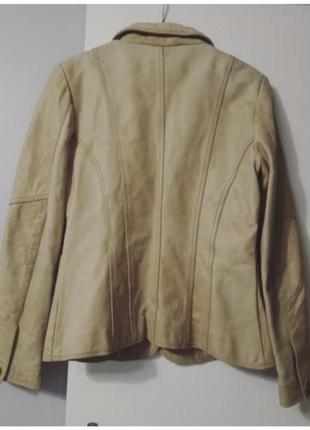 Кожаный пиджак american base7 фото