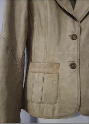 Кожаный пиджак american base4 фото