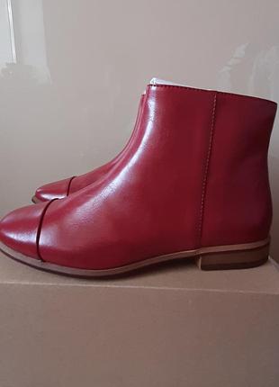 Черевики шкіряні zara р. 35 устілка 23 см