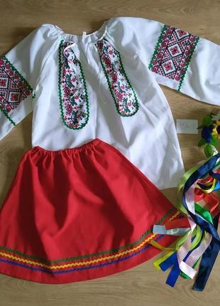 Украинский костюм для девочки1 фото