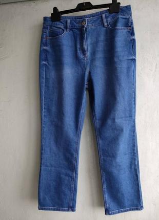 Голубые джинсы прямого кроя, straight, next,14 р1 фото