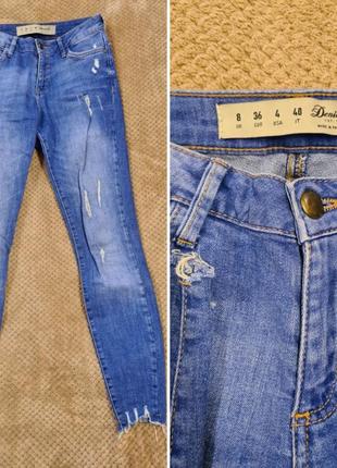 Denim, xs-s, состояние идеальное, хорошо тянутся