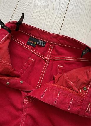 Красные джинсы mom jeans jinglers высокая посадка size 38 (m), но маломерят на s9 фото