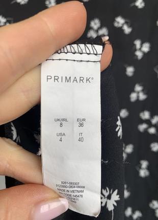 Блуза сорочка квітковий  принт primark4 фото