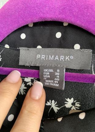 Блуза сорочка квітковий  принт primark2 фото