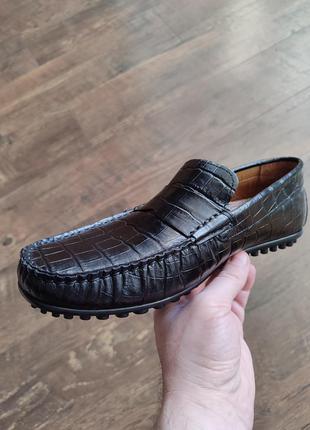 Чоловічі шкіряні черевики sergio paganelli. made in italy. 42р