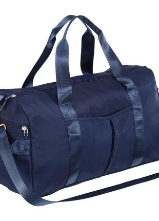 Спортивна сумка для спортзалу, фітнесу sp-sport ga-9170 темно-синій