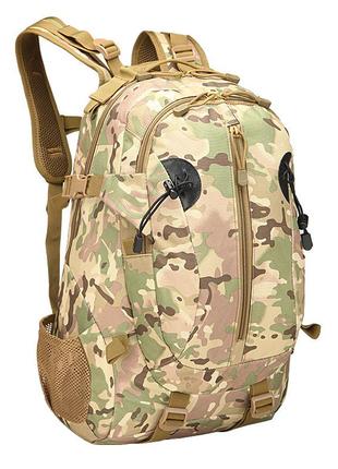Рюкзак тактичний aokali outdoor a57 36-55l (camouflage cp) армійський водонепроникний камуфляжний taktical td_54