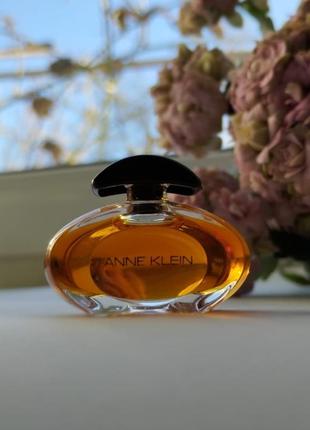 Anne klein anne klein, вінтажна мініатюра, parfum / чисті духи, 3,75 мл