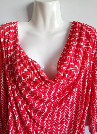 Блуза ассимерричная с драпировкой, jasperconran,р. 20/4xl3 фото