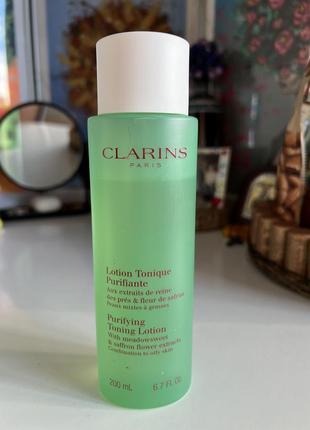 Clarins очищающий лосьон