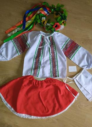 Украинский костюм для девочки1 фото