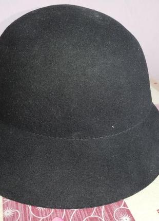 Шляпка шерстяная, шляпа фетровая2 фото
