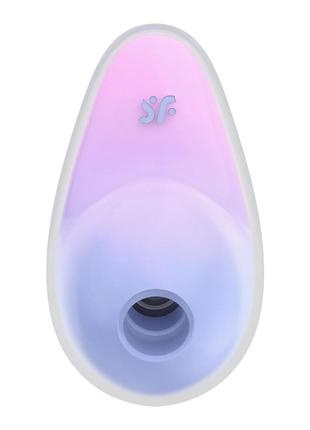 Вакуумный вибратор satisfyer pixie dust violet/pink 2