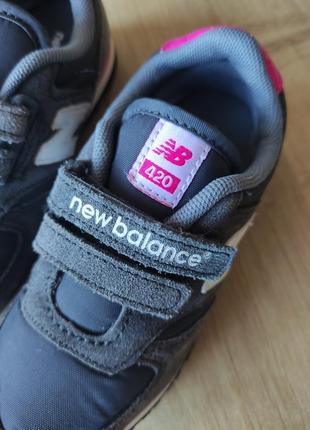 Фирменные детские кроссовки  new balance , оригинал , р.26.5 фото