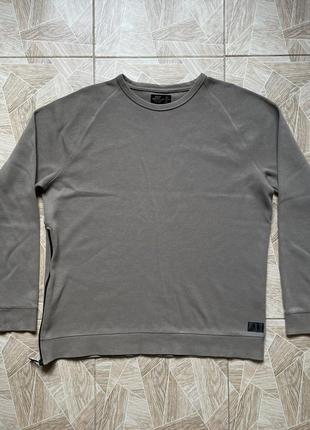 Свитшот david beckham hm beige sweatshirt l streetwear