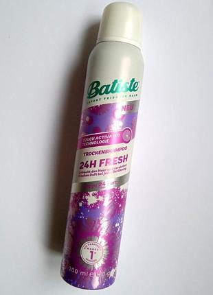 Сухий шампунь batiste "24 години свіжості", 200 мл, великобританія