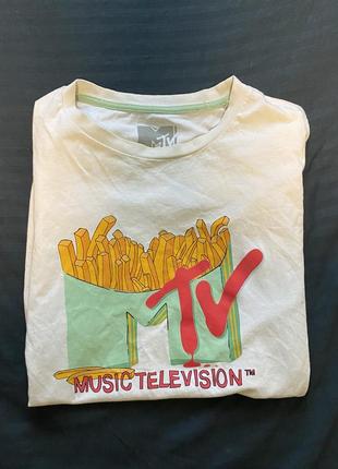 Редкая футболка mtv television