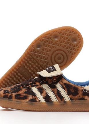 Женские кроссовки лео adidas samba wales bonner2 фото