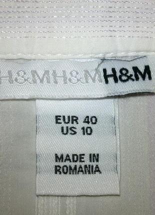 Фирмен.блуза h&m герман. м р.46%катон, сток4 фото