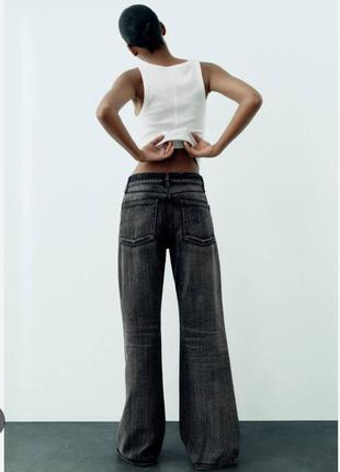 Новые широкие джинсы2 фото
