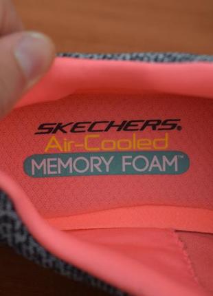 Серые кроссовки skechers flex sole 2.0, 40 размер. оригинал9 фото