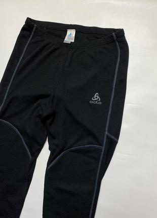 Термоштани жіночі odlo active x-warm baselayer leggings4 фото