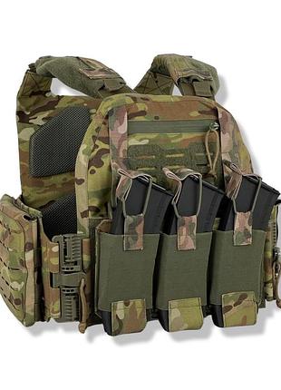 Плитоноска ragnarok plate carrier мультикам (закрытого типа)