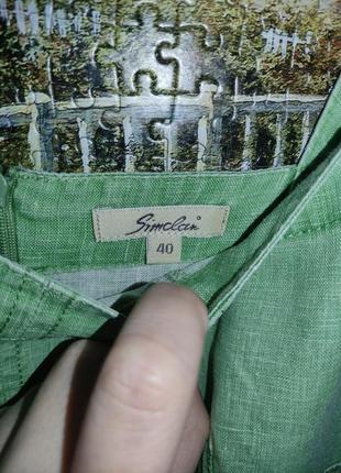 Льняне плаття / сарафан simclan (100% льон)10 фото