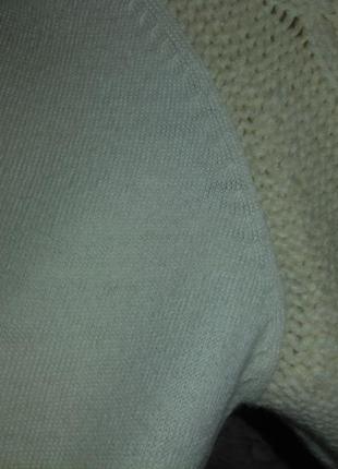 Шерстяной свитер с горловиной roberto sarto (75% шерсть)6 фото