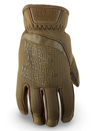 Перчатки mechanix tactical fastfit койот размер xl