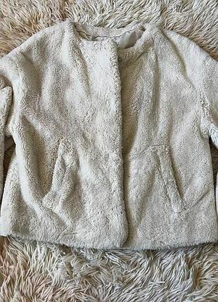 Бомпер из искусственного меха, zara, размер с-м