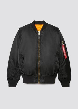 Бомбер alpha industries (l-2xl) ma-1 bomber jacket оригінал новий5 фото