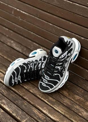 Nike air max tn plus lace toggle black grey